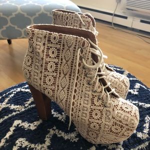 Jeffery Campbell Ivory Shoes